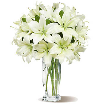 White Lilies Bouquet