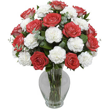 Carnation & Rose Bouquet