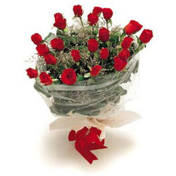 Two Dozen Red Roses Bouquet