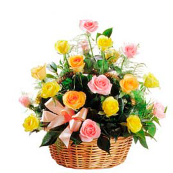 Roses in a Basket