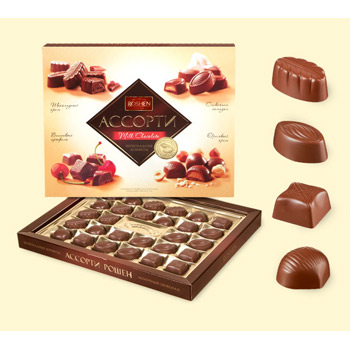 Assortment ROSHEN Milk Chocolate