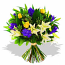 Blue & Yellow Bouquet