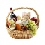 Cheese Basket & Wine, Good Fruit