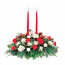 Candlelight Christmas Centerpiece