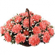 Basket Of Carnation